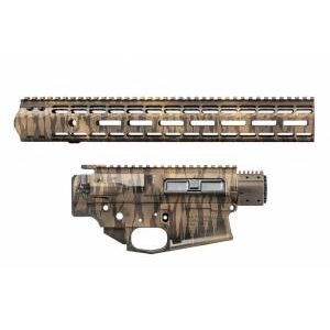 Aero Precision M5E1 Builder Set w/ 15" M-LOK Handguard - Exotic Tiger Stripe