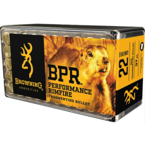 Browning BPR Fragmenting Ammo - .22 LR - 37gr - 50rd