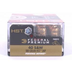 Federal .40 S&W Premium HST 180gr JHP - 200 Rounds