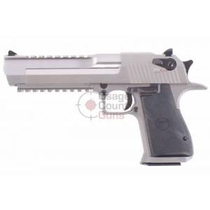 Magnum Research Desert Eagle 6" .50 AE - Stainless w/ Rail
