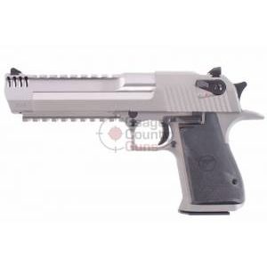 Magnum Research Desert Eagle 6" .50 AE - Stainless Rail w/ Muzzle Brake