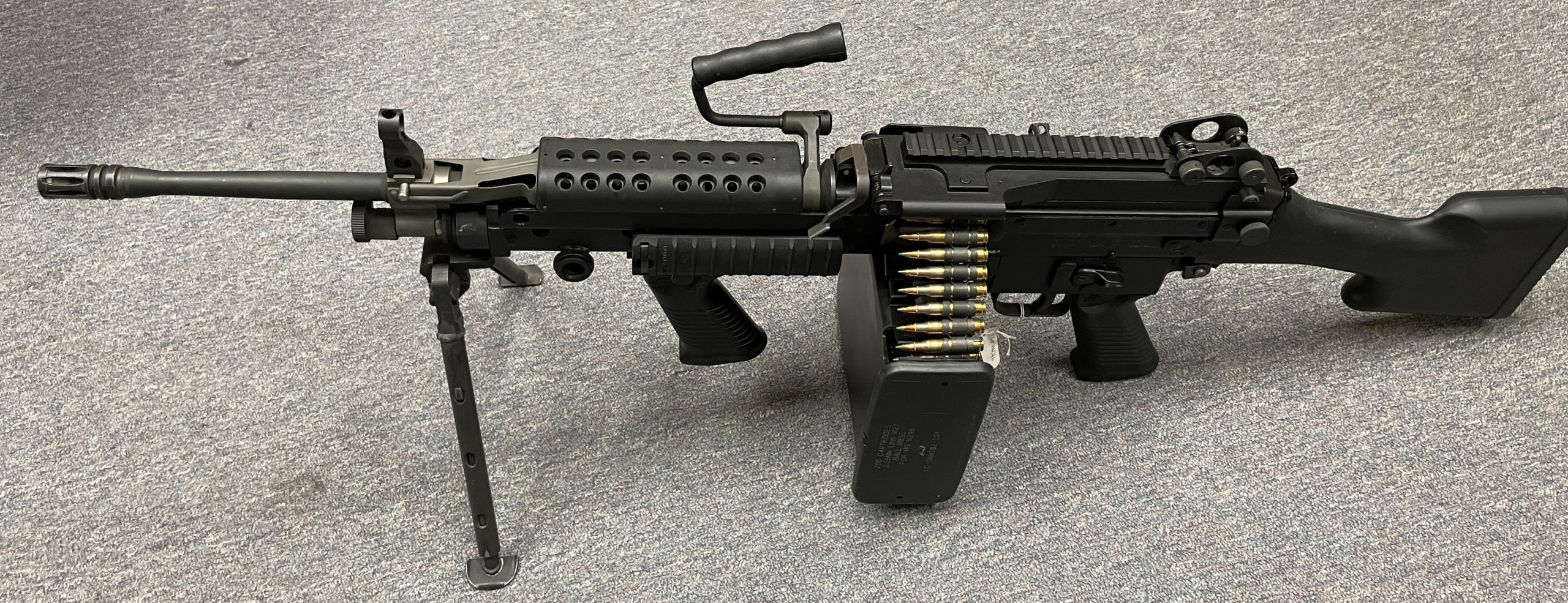U.S. Machinegun Armory MK46 5.56 and 7.62 MM Semi auto host