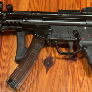 PTR 9KT 9MM 5.83" Barrel with Machine Gun HK MP5 Pack - No Letter Submachine Gun