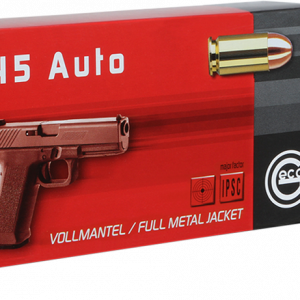 GECO Target Handgun Ammo Brass .45 ACP 50-Rounds 230 Grain FMJ - New Arrival | Tennessee Guns Inc