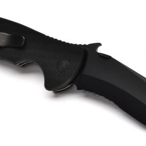 Emerson Commander - Black Cerakote Blade - Serrated - Knives & Tools - Tennessee Guns Inc