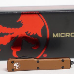 Microtech U.T.X-70 D / E Tan Standard OTF - Knives & Tools - Tennessee Guns Inc