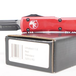 Microtech Ultratech T/E w/Red Handle - Knives & Tools - Tennessee Guns Inc