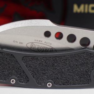Microtech HAWK Auto Stonewash Standard 166-10 - Knives & Tools - Tennessee Guns Inc