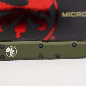 Microtech UTX-85 T/E OD Green Partial Serration - Knives & Tools - Tennessee Guns Inc