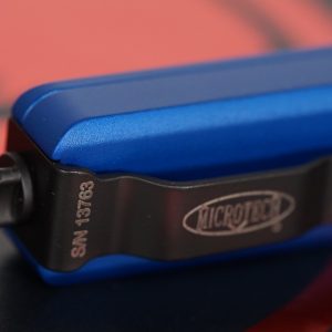 Microtech UTX-70 T/E Blue Partial Serrated - Knives & Tools - Tennessee Guns Inc