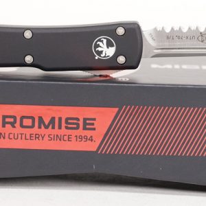 Microtech UTX-70 T/E Satin Partial Serrated - Knives & Tools - Tennessee Guns Inc