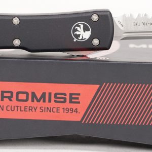 Microtech UTX-70 T/E Satin Full Serrated - Knives & Tools - Tennessee Guns Inc