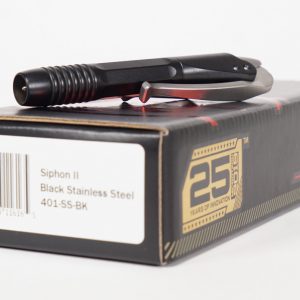 Microtech Siphon II Black Stainless Steel Pen - Knives & Tools - Tennessee Guns Inc