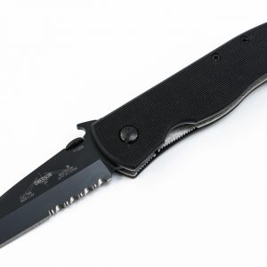 Emerson CQC-7BW - 3.3" Black Serrated Tanto Blade, & G10 - Knives & Tools - Tennessee Guns Inc