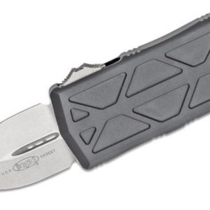 Microtech Exocet Grey Stonewash Standard - Knives & Tools - Tennessee Guns Inc