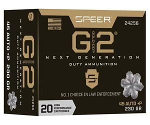 Speer Gold Dot G2 45 ACP +P 230 Grain 20 Round Box - New Arrival - Tennessee Guns Inc