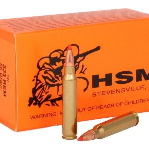 HSM/Hunting Shack Varmint Brass .223 Rem 55-Grain 50-Rounds V-Max