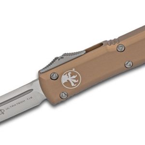 Microtech Ultratech T/E Contoured Tan Satin Standard - Knives & Tools - Tennessee Guns Inc