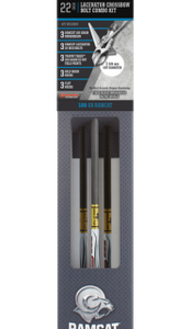 Ramcat 22" Lacerator Crossbow Bolt Combo Kit 100 Grain
