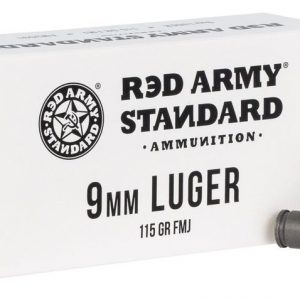 Red Army Standard Centerfire Handgun Steel 9mm 115-Grain 50-Rounds FMJ - New Arrival | Tennessee Guns Inc