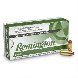 Remington UMC 9mm Handgun Ammunition 115GR FMJ 50Rds - New Arrival | Tennessee Guns Inc