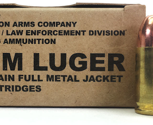 Remington Arms 9mm 115gr FMJ 50rds Mil/LE Overrun