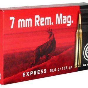 GECO 284340020 7mm Remington Magnum GECO Express 155gr 20 Rounds - New Arrival | Tennessee Guns Inc
