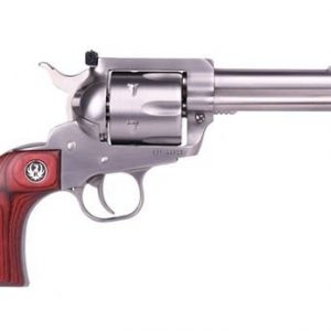 Ruger Blackhawk Flattop Stainless / Rosewood .357 Mag / 9mm 4.625-inch 6Rds - New Arrival | Tennessee Guns Inc