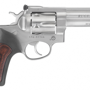 Ruger GP100 Stainless .357 Mag 4.2" Barrel 6-Rounds Adjustable Rear Sight - New Arrival | Tennessee Guns Inc