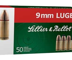 Sellier and Bellot 9mm SUBSONIC 140GR Full Metal Jacket - 50 Rounds - New Arrival | Tennessee Guns Inc