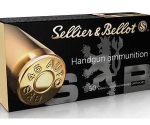 Sellier & Bellot 45 ACP 230 Grain Jacketed Hollow Point 50 Round Box - New Arrival | Tennessee Guns Inc