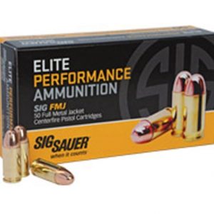 Sig Sauer Elite Performance 9mm 115-Grain 50-Rounds Full Metal Jacket - New Arrival - Tennessee Guns Inc