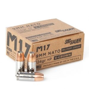 Sig Sauer M17 9MM P 124-Grains JHP 20Rds - New Arrival - Tennessee Guns Inc