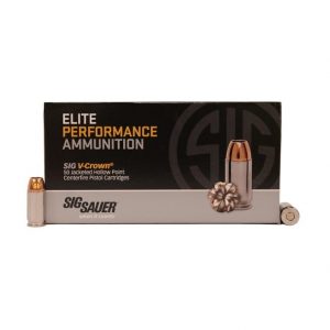 Sig Sauer V-Crown Brass .45 ACP 230-Grain 50-Rounds JHP - New Arrival | Tennessee Guns Inc