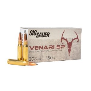 Sig Sauer Venari Hunting 308 Winchester 20-Rounds 150 Grain Soft Point - New Arrival - Tennessee Guns Inc