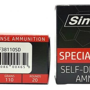 SinterFire Special Duty Brass .38 SPL 110-Grain 20-Rounds FHP Lead Free - New Arrival - Tennessee Guns Inc