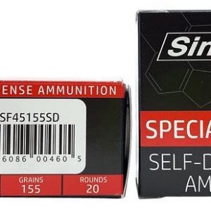 SinterFire Special Duty Brass .45 ACP 155-Grain 20-Rounds LFFHP - New Arrival - Tennessee Guns Inc
