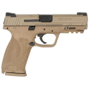 Smith and Wesson M&P9 M2.0 Flat Dark Earth 9mm 4.25" Barrel 17-Rounds - New Arrival - Tennessee Guns Inc