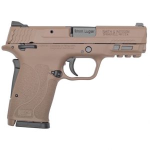 Smith & Wesson M&P9 Shield EZ FDE 9mm 3.7" Barrel 8-Rounds Manual Safety - New Arrival - Tennessee Guns Inc