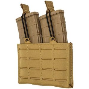 TacShield RZR Double Rifle Magazine Pouch Coyote Brown MOLLE - New Arrival - Tennessee Guns Inc