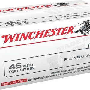 Winchester Target Ammunition .45 ACP 230 Grain 100-Rounds FMJ