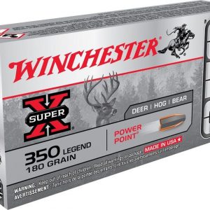 Winchester Super-X Brass .350 Legend 180-Grain 20-Rounds Power-Point