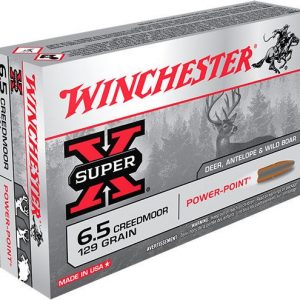 Winchester Super-X Rifle Ammo 6.5 Creedmoor 129-Grain 20-Rounds