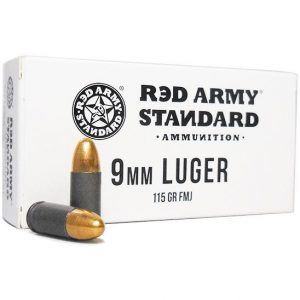Red Army Standard Centerfire Handgun Steel 9mm 115-Grain 1000-Rounds FMJ - New Arrival | Tennessee Guns Inc