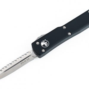 Microtech UTX-70 D/E Satin FULL SERRATED - Knives & Tools - Tennessee Guns Inc