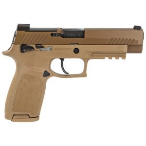 Sig Sauer P320 M17 Coyote Tan 9mm 4.7" Barrel 21-Rounds Siglite Night Sights - New Arrival - Tennessee Guns Inc