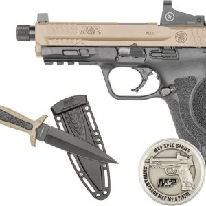 Smith and Wesson M&P M2.0 OR Kit FDE 9mm 4.6" Barrel 17-Rounds Crimson Trace Red Dot - New Arrival | Tennessee Guns Inc