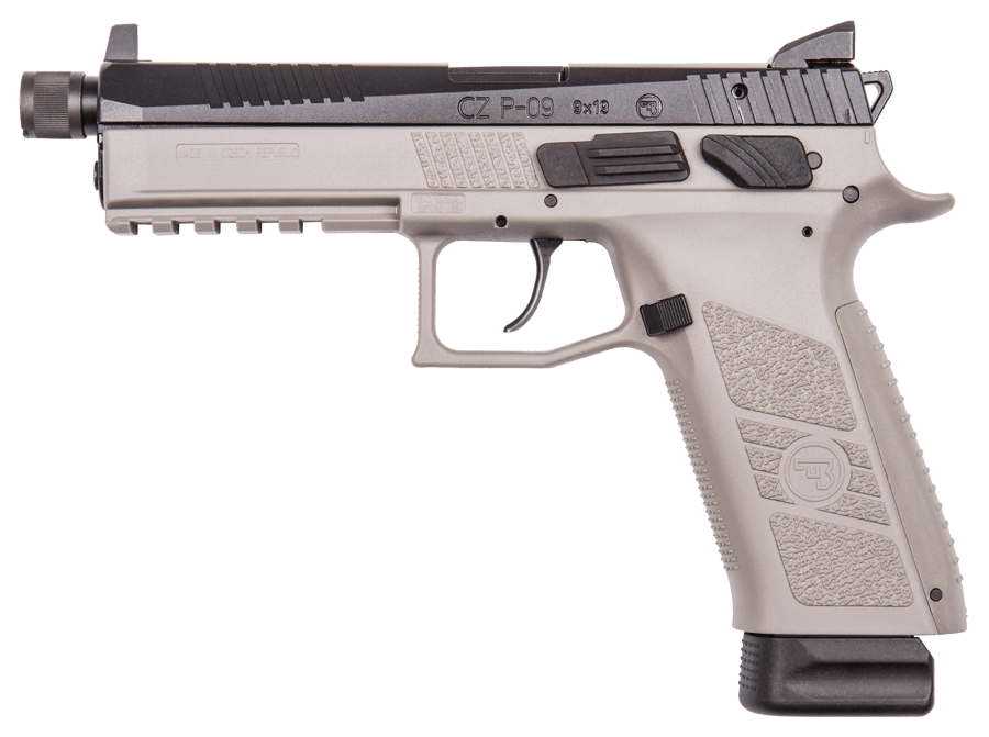 CZ P-09 URBAN GREY SUPPRESSOR READY