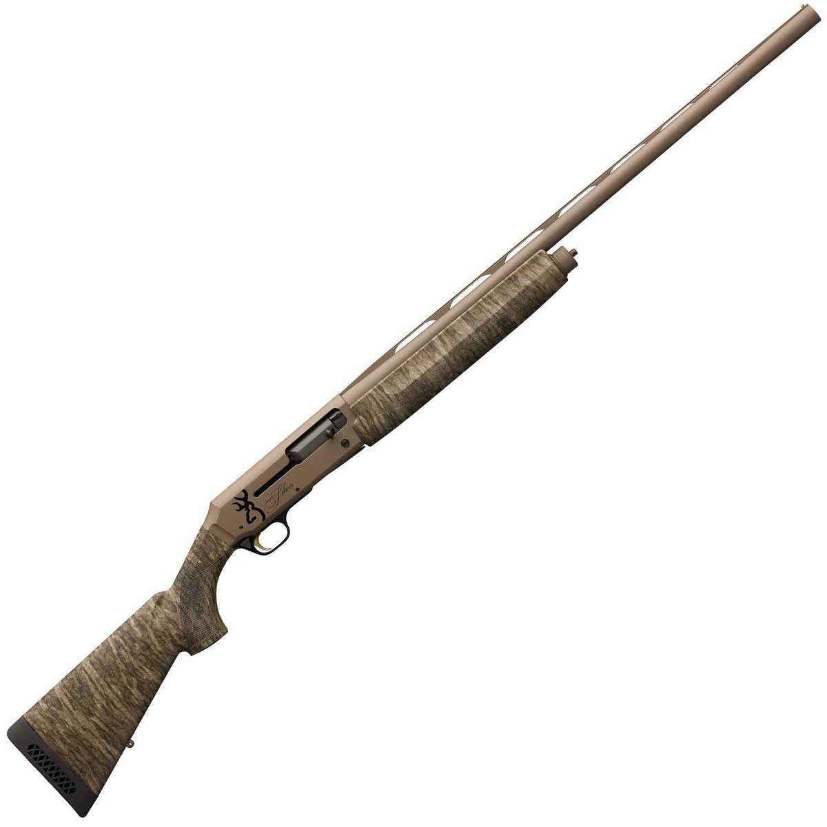 Browning Silver Field FDE/Mossy Oak Bottomland 12 Gauge 3.5in Semi Automatic Shotgun - 26in