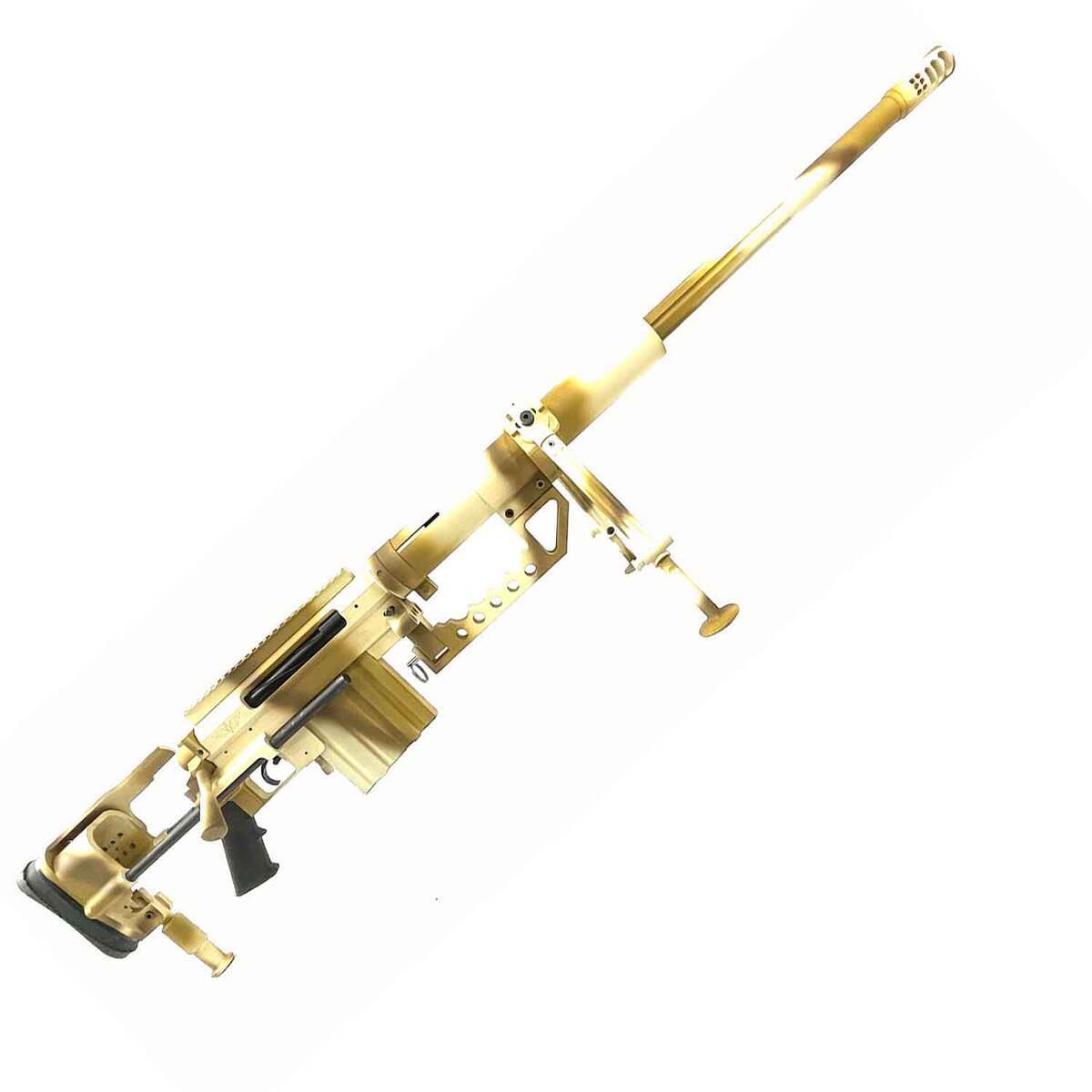 CheyTac M200 Intervention Cerakote/Shooter Camo Bolt Action Rifle - 408 CheyTac - 29in